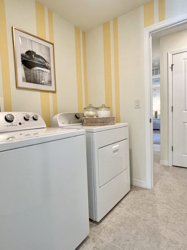 Richmond Cove Palm Bay Holiday Builders Model Home laundry room