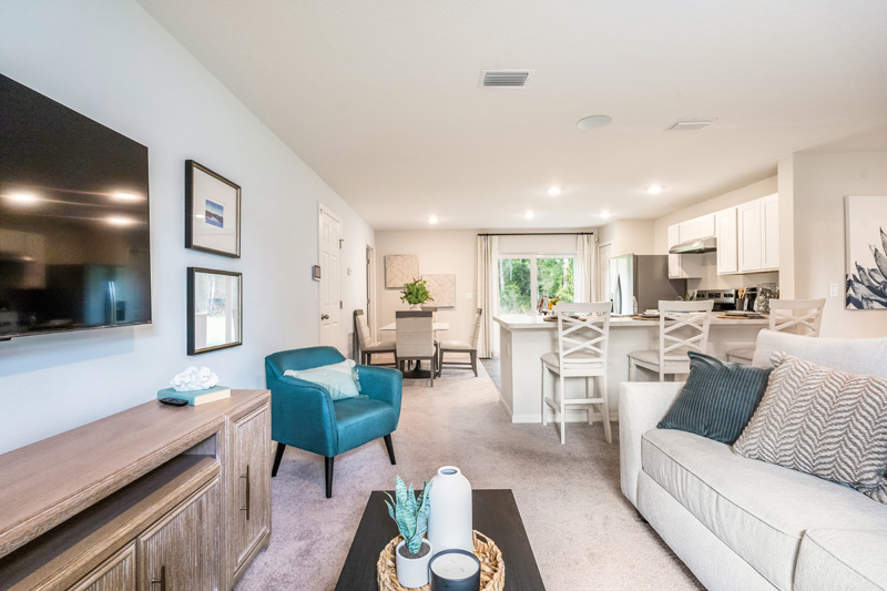 4260 Flagler Estates Boulevard model home living room