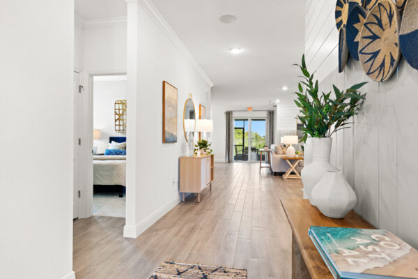 Holiday Builders Sanibel sales center in Spirit of Sebastian.