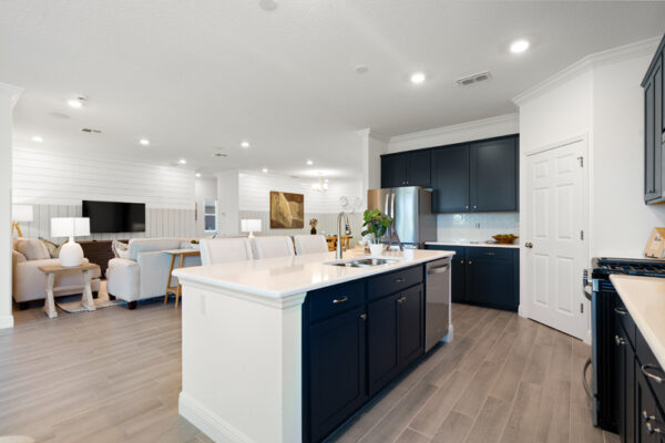 Holiday Builders Sanibel sales center in Spirit of Sebastian.