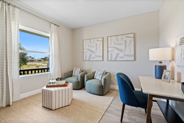 Holiday Builders Sanibel sales center in Spirit of Sebastian.