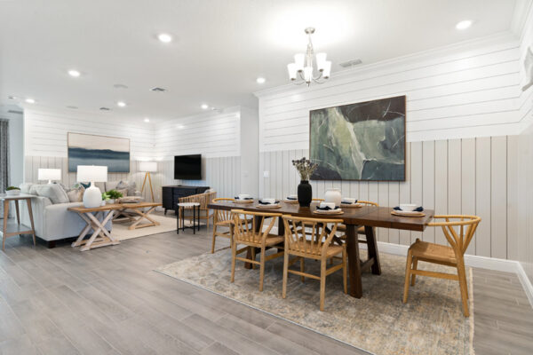 Holiday Builders Sanibel sales center in Spirit of Sebastian.