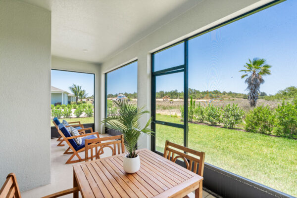 Holiday Builders Sanibel sales center in Spirit of Sebastian.