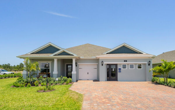 Holiday Builders Sanibel sales center in Spirit of Sebastian.