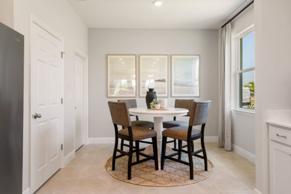 Holiday Builders Biscayne sales center in Spirit of Sebastian.