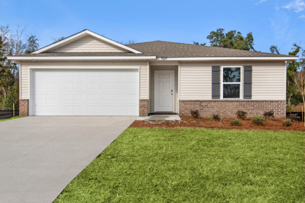 The Addison floorplan by Holiday Builders is a three bedroom two bathroom home in our Value collection located in the Gulf region.