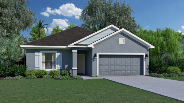 The Beverly floorplan from the Cornerstone collection by Holiday Builders