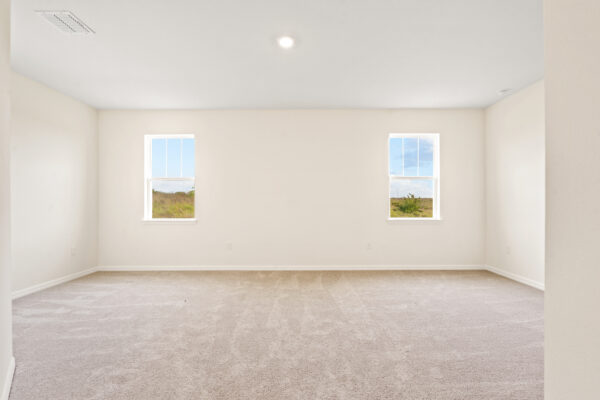 The owners suite of the Biscayne floorplan of the Cornerstone Collection in Eden Hills