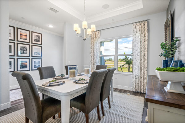 The Captiva model home is the Sales Center for Cape Coral.