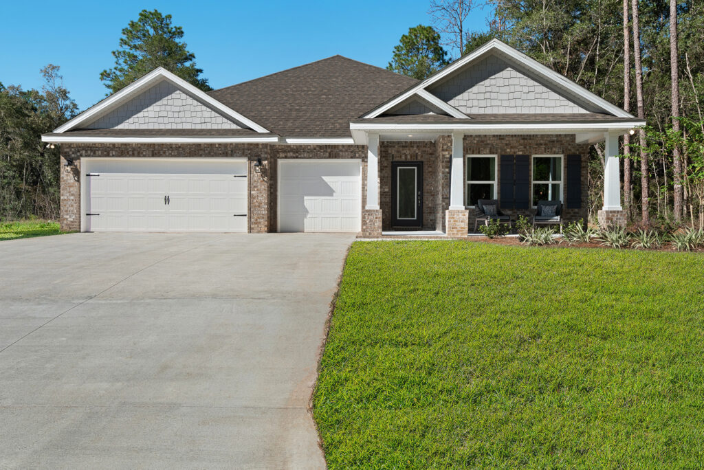 Holiday Builders' model home in Cadence Place, Milton, Florida.