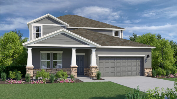 Coral Stone B Two Story Floor Plan by Holiday Builders