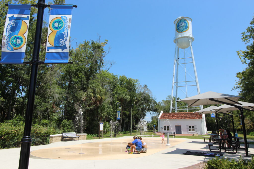 Town of Crystal River Splash Pad in Citrus County