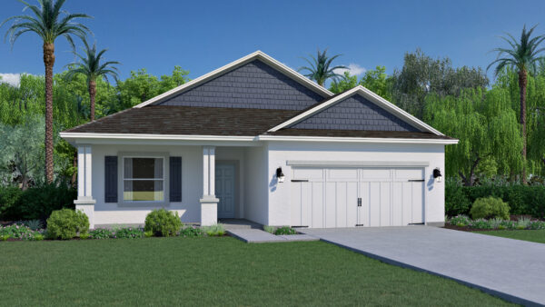 The Dania floorplan from the Cornerstone collection built in Spirit of Sebastian