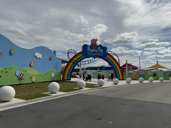 Entry sign to Theme Park