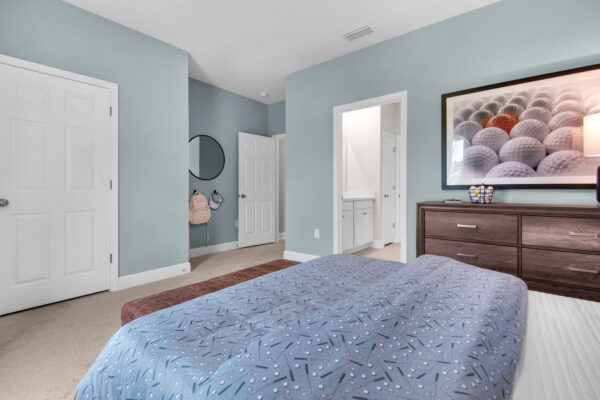 The Guest Bed in the Eden floorplan from the Cornerstone Collection.