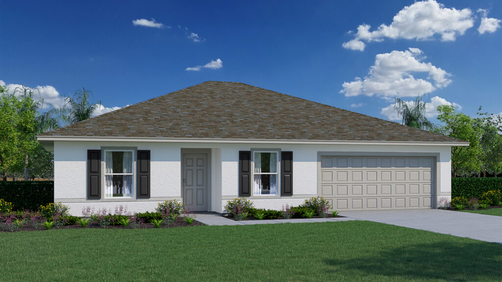 The Foxtail floorplan from the Value collection by Holiday Builders