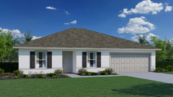The Foxtail floorplan from the Value collection by Holiday Builders