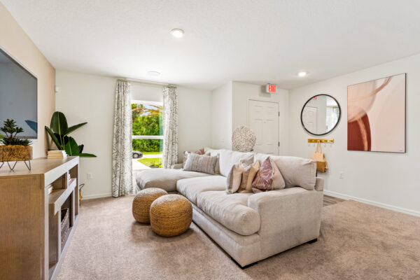 The entry way of the Palm floorplan from the Inspire Collection