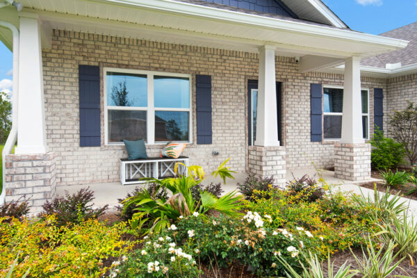 Front porch of Eden floorplan.