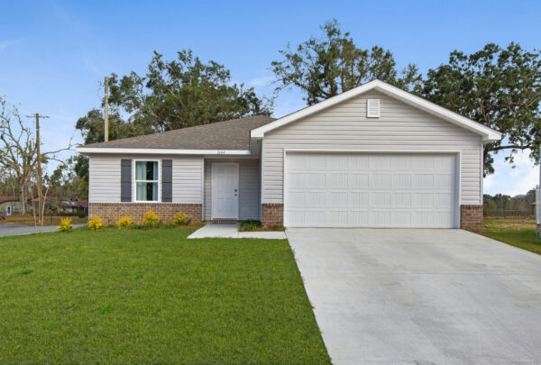 The exterior of the Grayton floorplan from the Value collection by Holiday Builders.