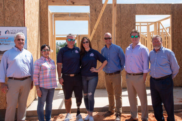 Goudie family Building Homes for Heroes with Holiday Builders in Freeport, Florida