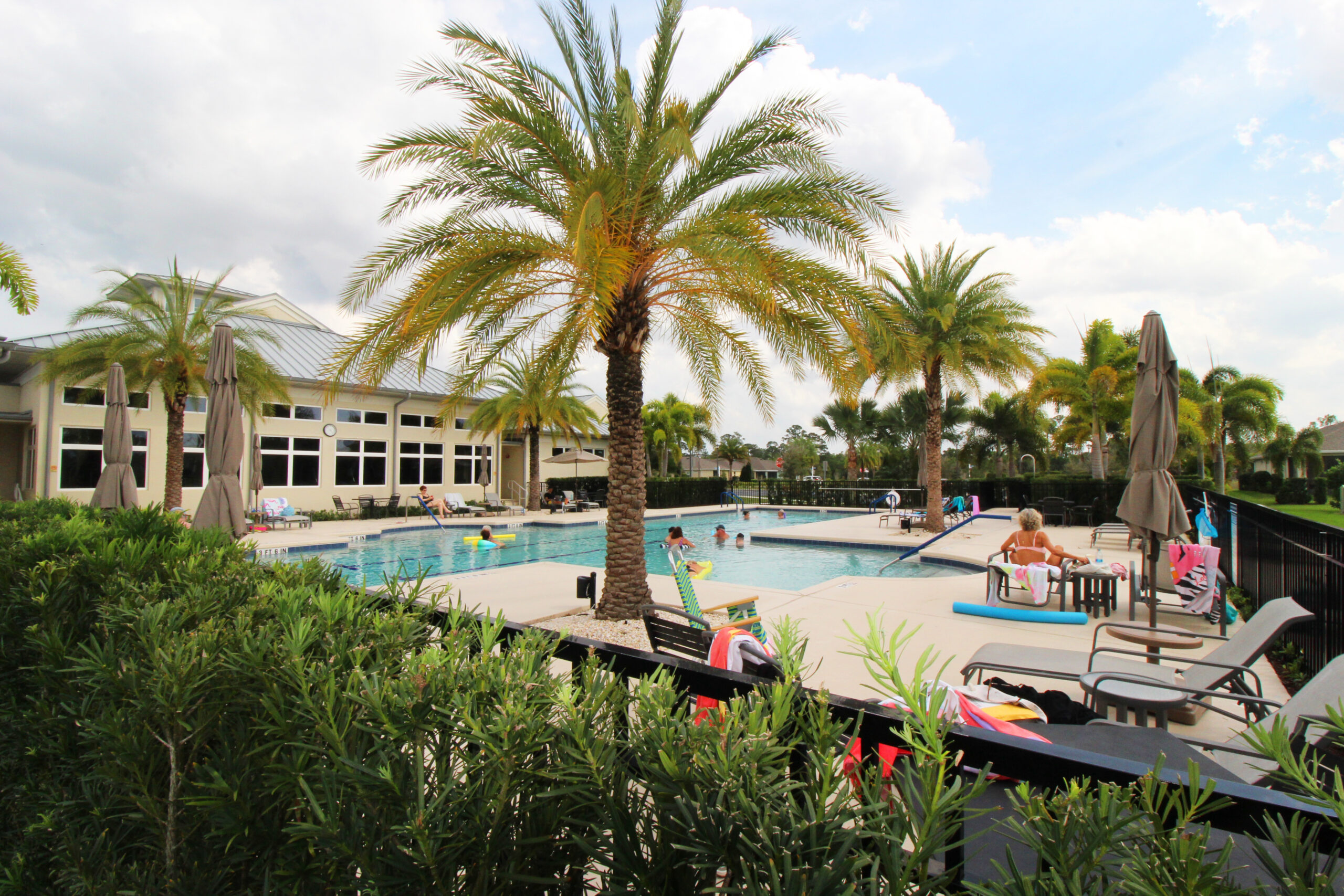 The pool at Harmony Reserve in Vero Beach