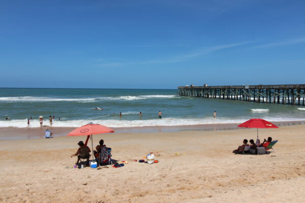 Palm Coast's closest beach is Flagler Beach. 