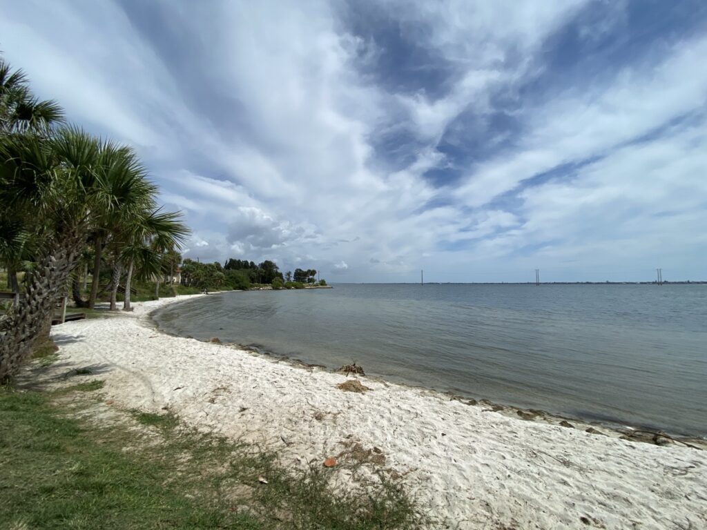 The beautiful IndianRiver Lagoon in Palm Bay.