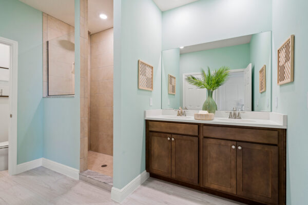 The Jensen floorplan from the Cornerstone Collection is the Sales Center for Eden Hills.