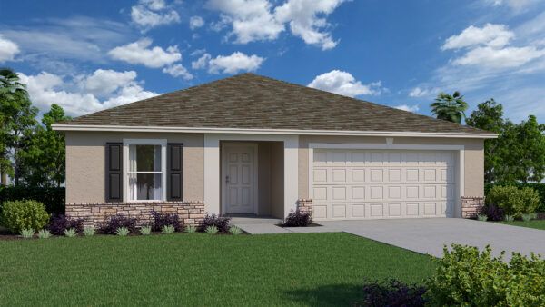 The King floorplan from the Value collection by Holiday Builders