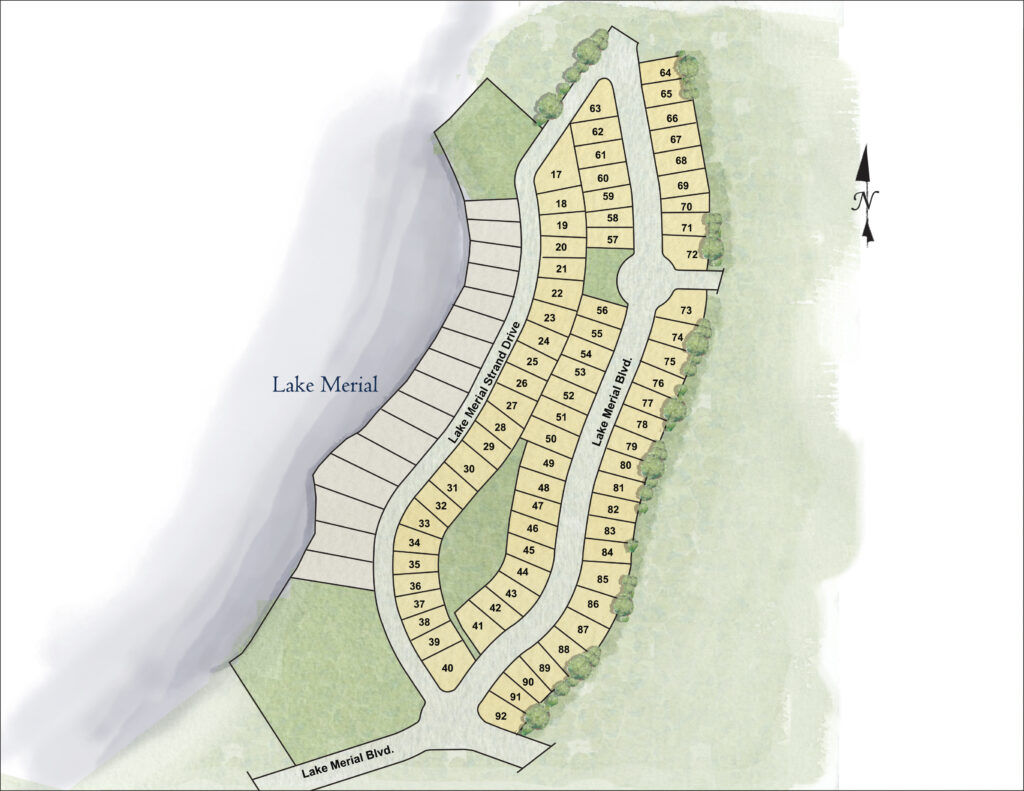 Lake Merial Site Plan