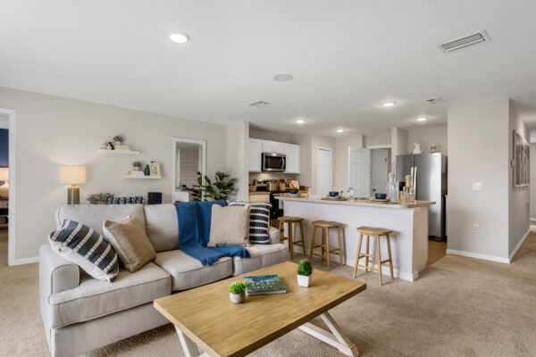 The Royal model home is the sales center for Lehigh Acres.