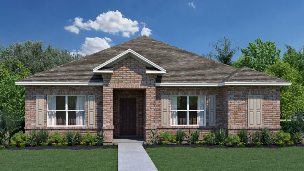 The Miramar Floorplan from the Cornerstone Collection in the Gulf Region