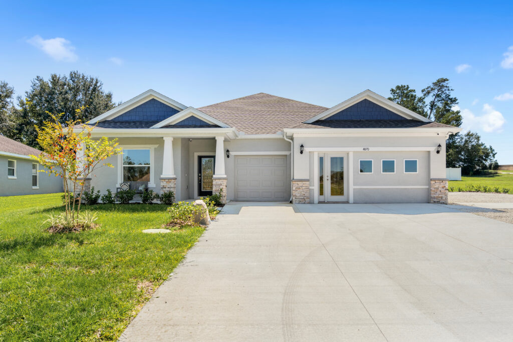 The Sanibel model is the sales center for Ocala.