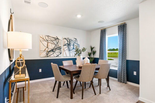 The Sylvester model home is the Sales Center for Ocala.