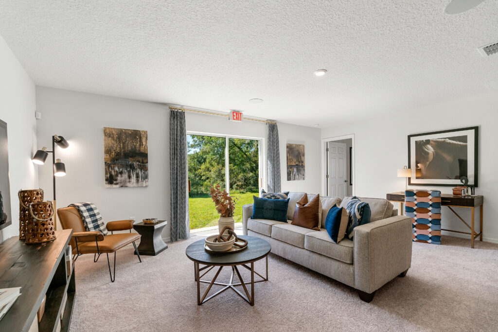 The Sylvester model home is the sales center in Ocala.