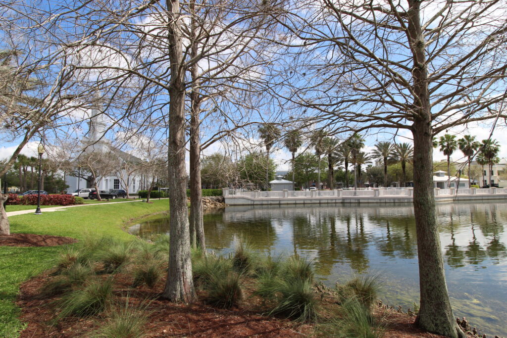 Beautiful water view near Tradition shopping and dining area in Port St Lucie