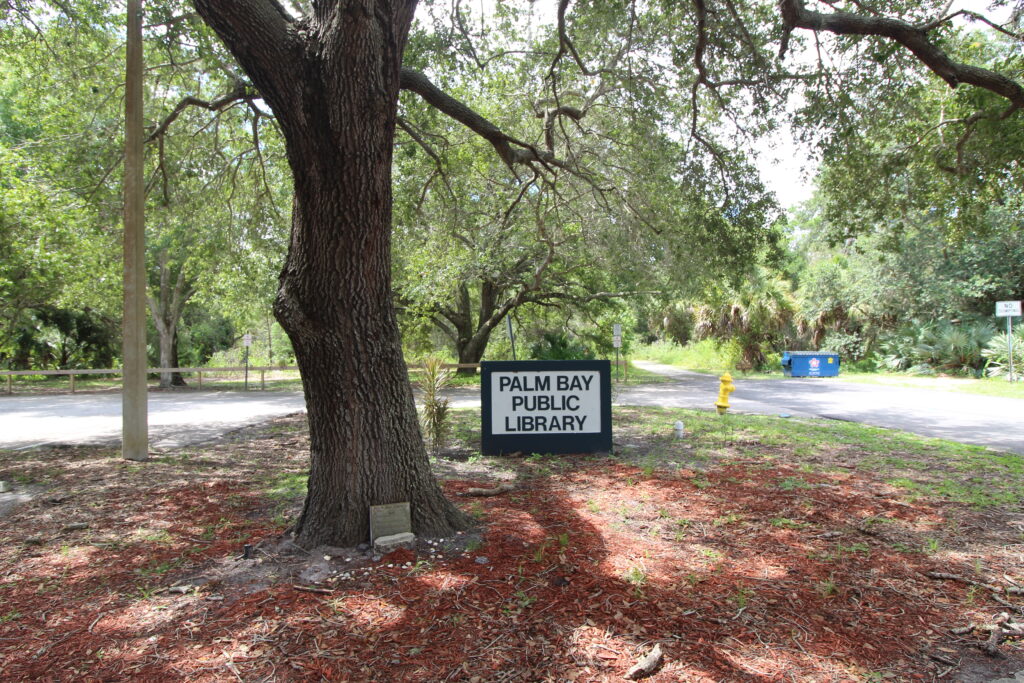 The Palm Bay Library.
