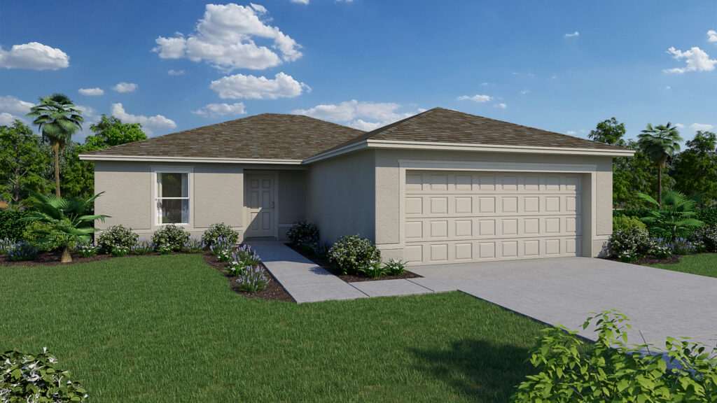 The Pindo floorplan from the Value collection by Holiday Builders