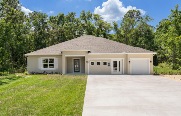 The Naples Floorplan from the Cornerstone Collection is the Sales Center for Pine Ridge.