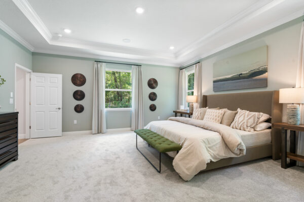 The Naples Floorplan from the Cornerstone Collection is the Sales Center for Pine Ridge.