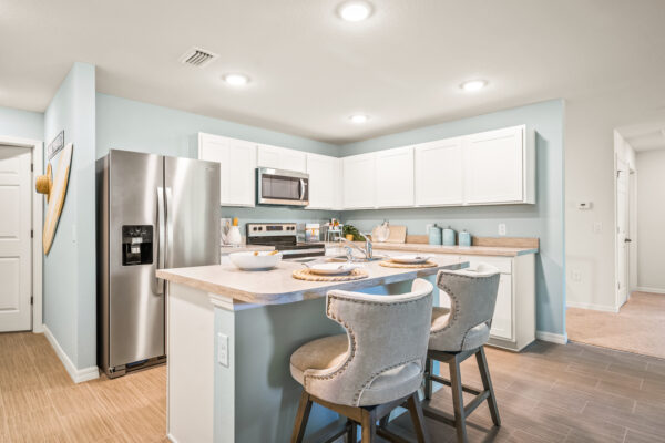 The Majestic model home is the sales center for Port Charlotte.