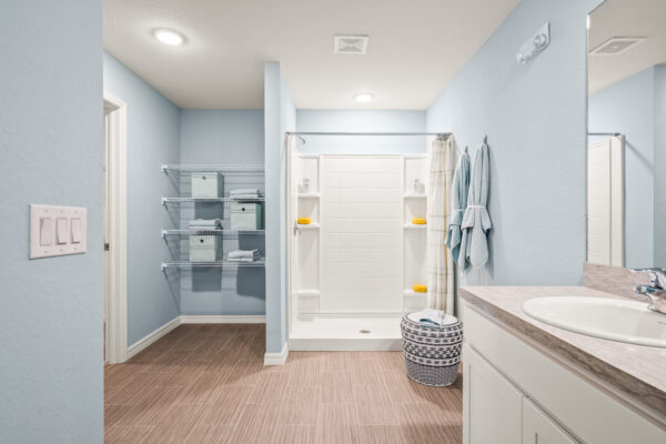 The Majestic model home is the sales center for Port Charlotte.