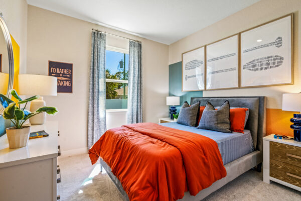 The Siesta model from the Cornerstone Collection is the Sales Center in North Port.