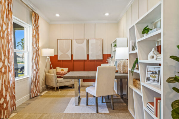 The Siesta model from the Cornerstone Collection is the Sales Center in North Port.