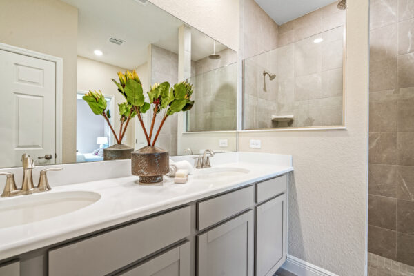 The Siesta model from the Cornerstone Collection is the Sales Center in North Port.