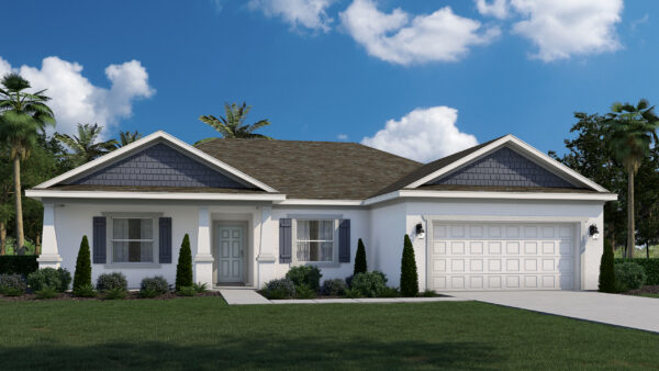 The Siesta floorplan from the Cornerstone collection by Holiday Builders