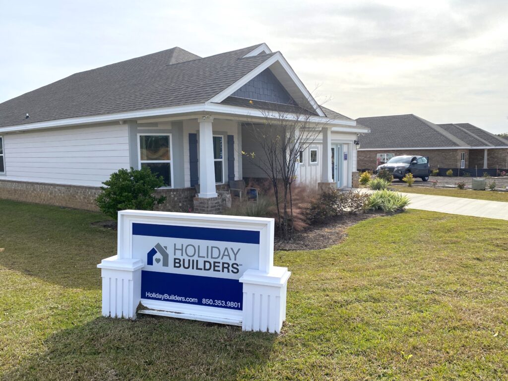 Holiday Builders model home at Southern Palms