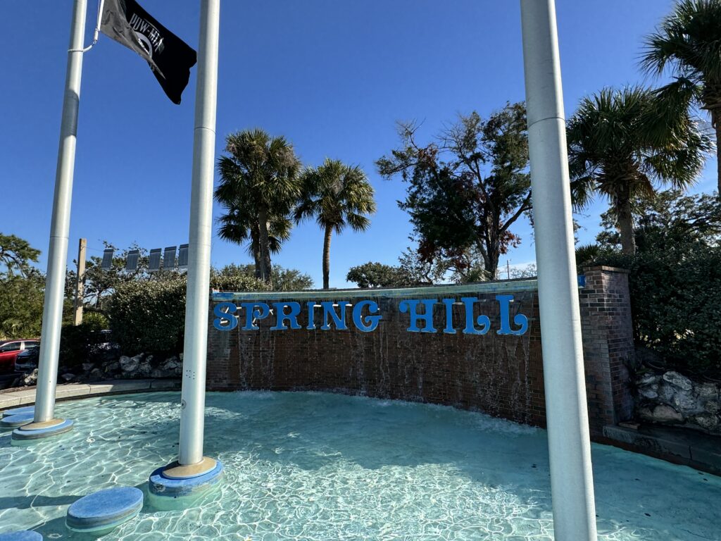 Spring Hill Entry Sign