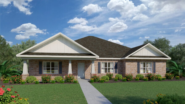 The Walton floorplan from the Cornerstone collection built in the Gulf region